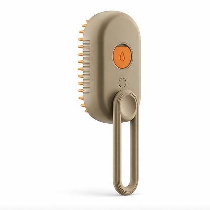 Steam Cleaning/Massaging Brush for Pets