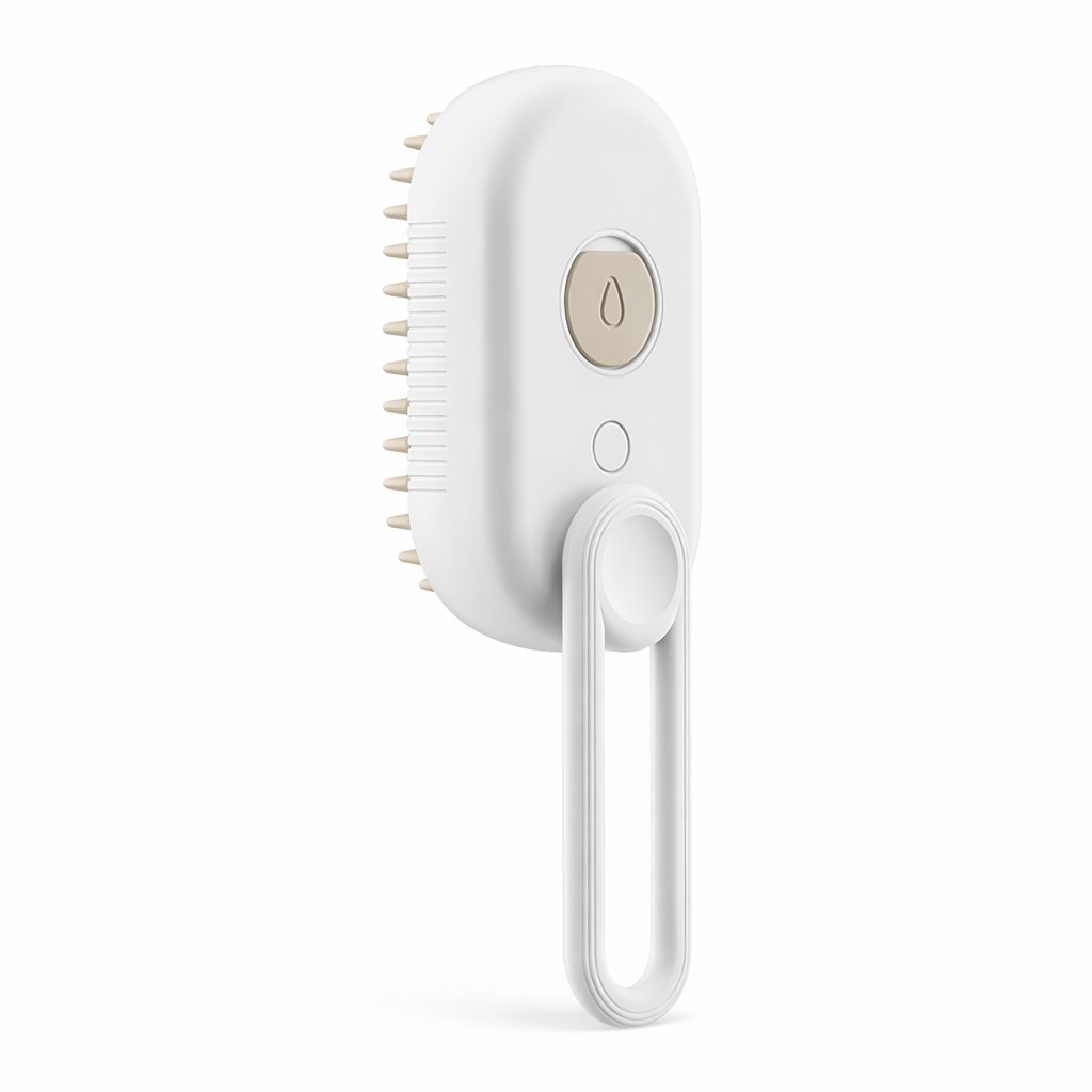 Steam Cleaning/Massaging Brush for Pets