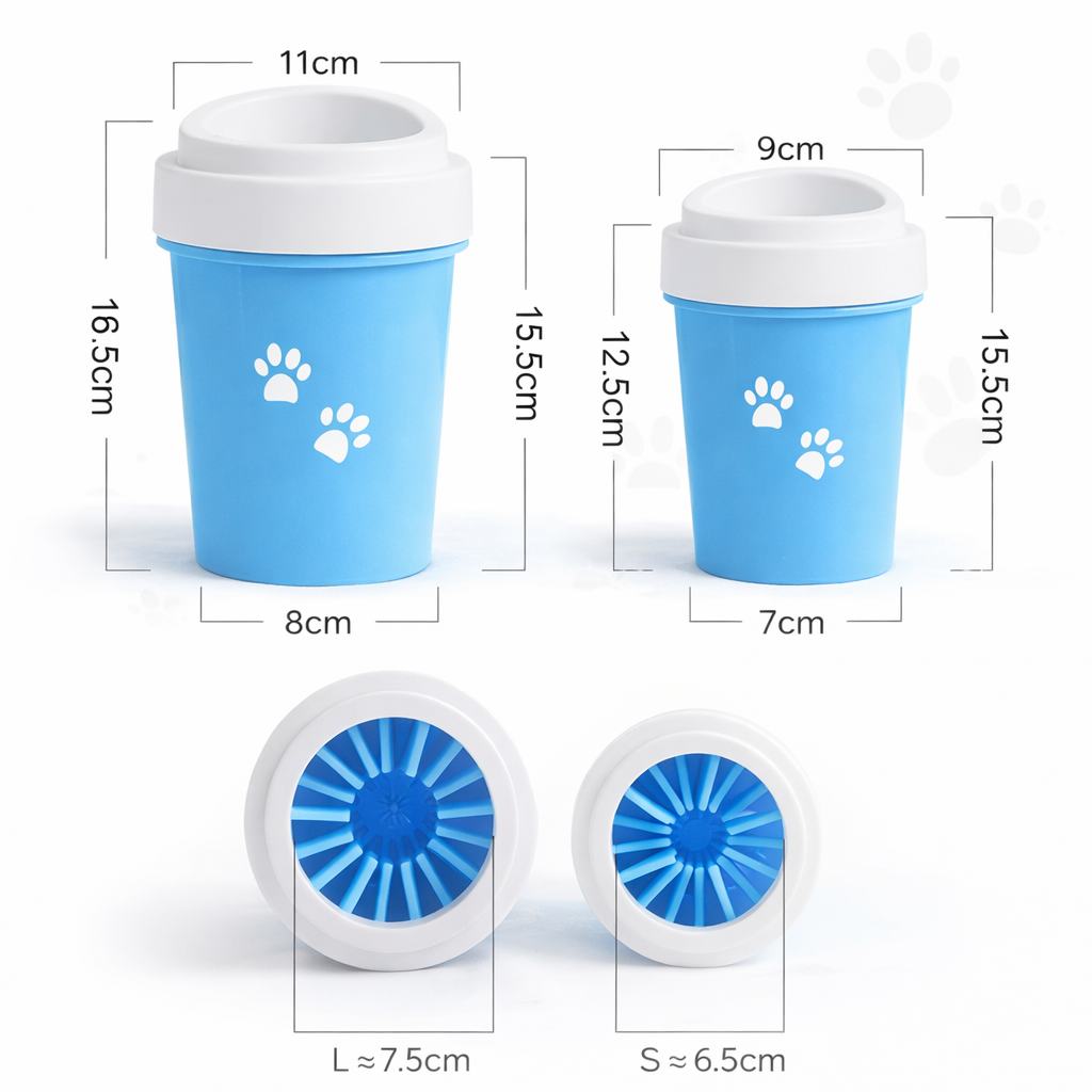 Pet Paw Cleaning Cup for Dogs and Cats